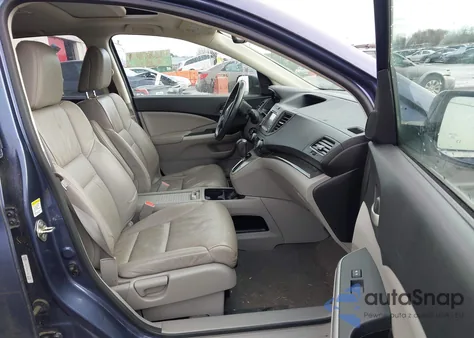 2014 Honda Cr-V Ex-L z USA, uszkodzony, nr VIN 5J6RM4H79EL047208